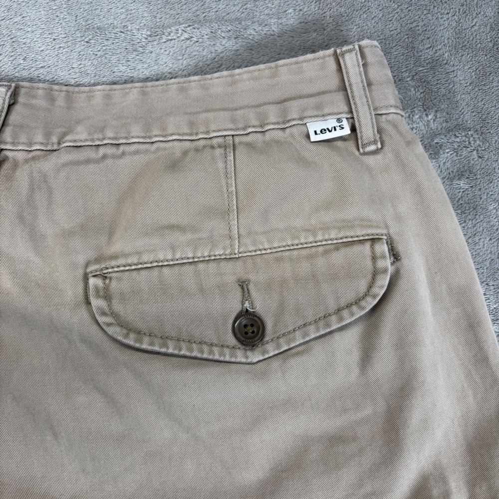 Levi Strauss & Co Cargo Shorts Mens 34 Tan Good Utility 23251-0003 - Picture 4 of 9